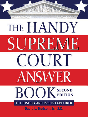 cover image of The Handy Supreme Court Answer Book